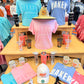 Baker University Comfort Wash Tonal Short Sleeve Tee