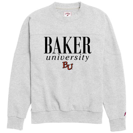 Baker University Throwback Fleece Crew