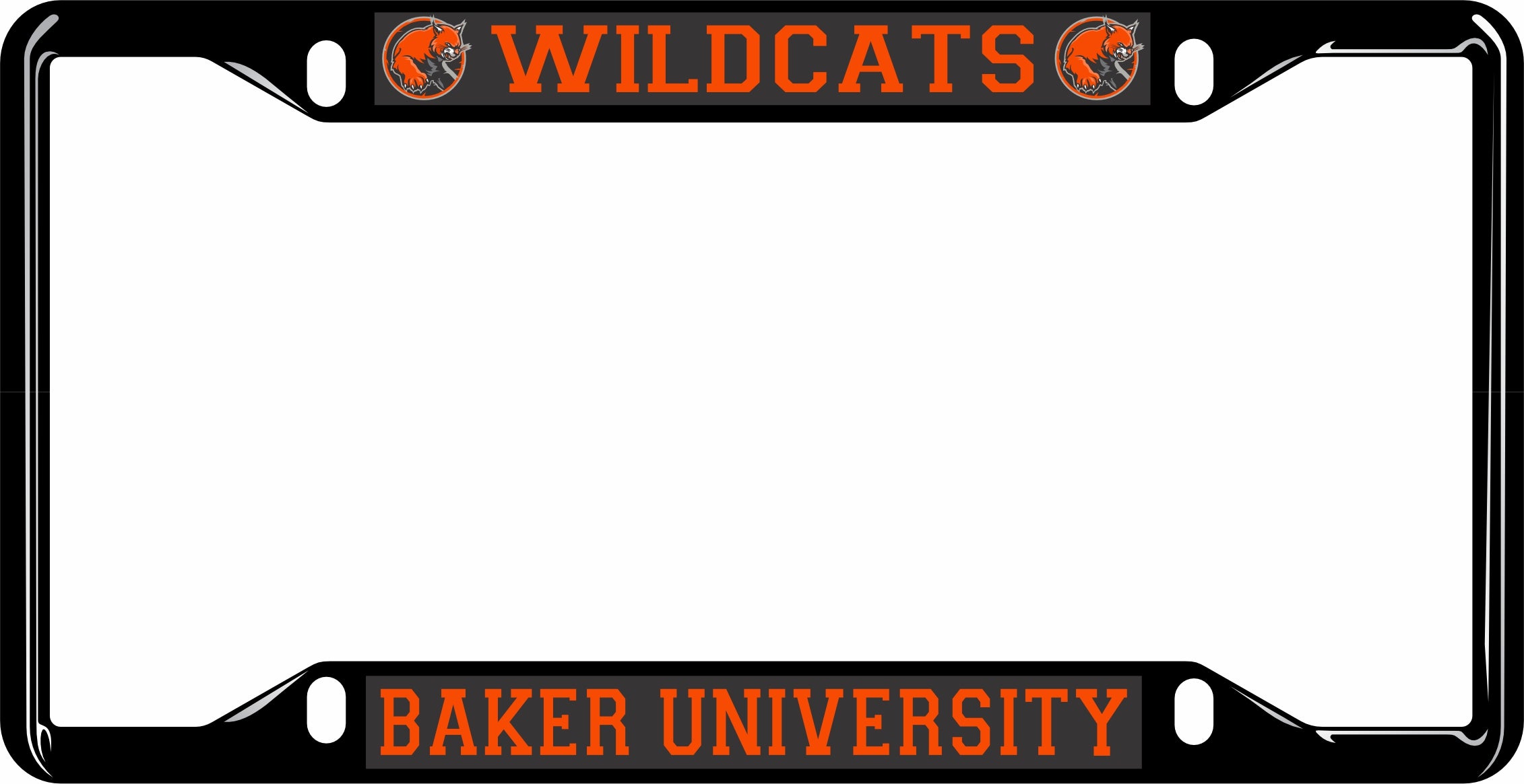 Baker University Wildcats License Plate Frame