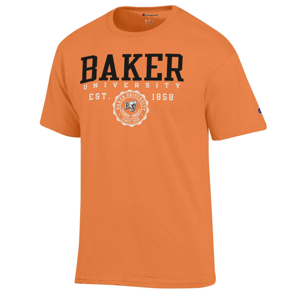 Baker University Champion Jersey Short Sleeve Tee