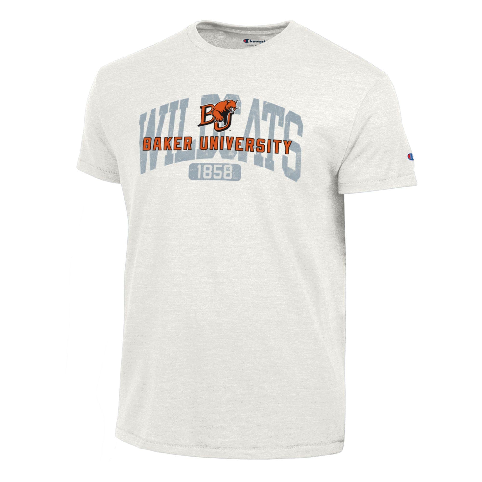 Baker University Wildcats Champion Tri Blend Tee
