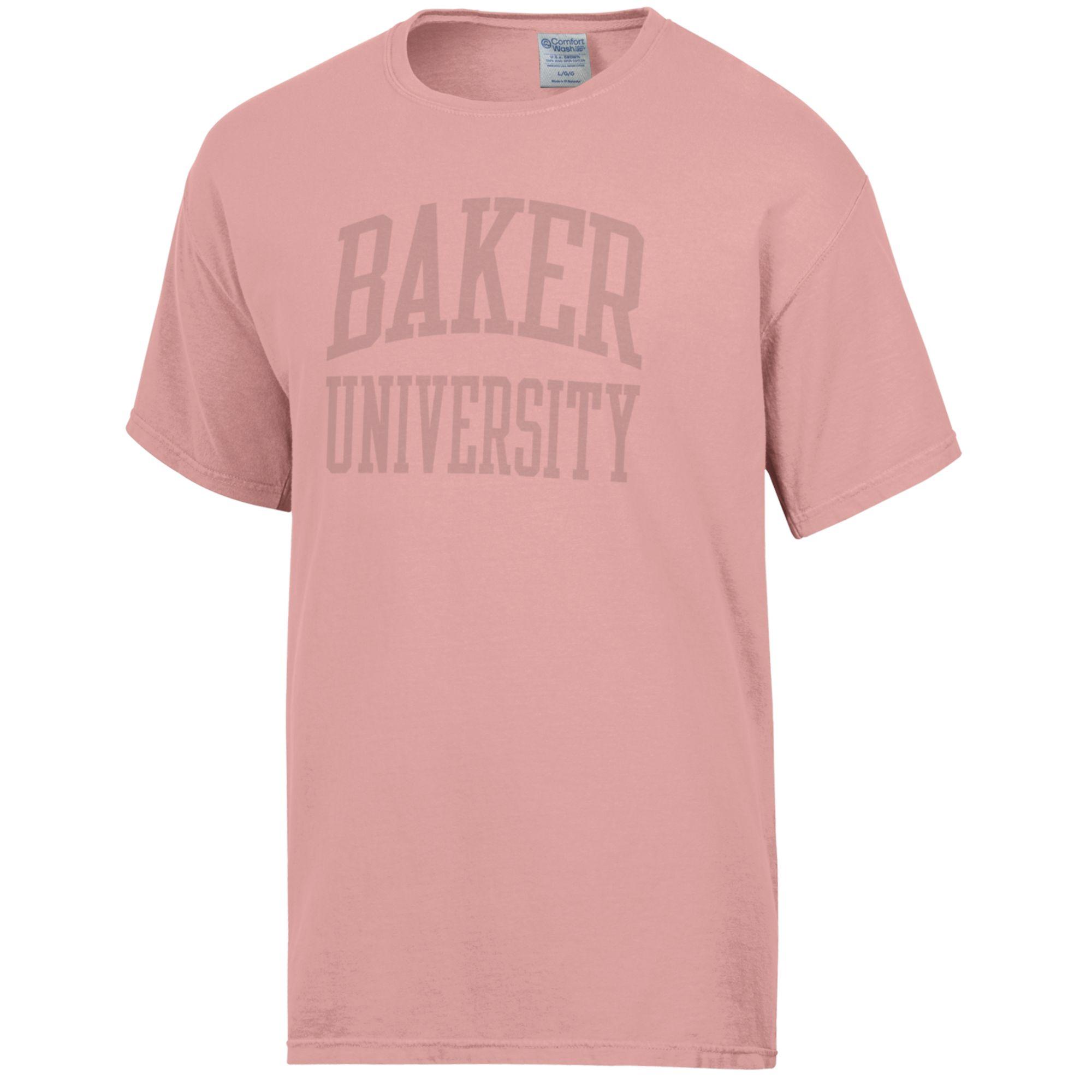 Baker University Comfort Wash Tonal Short Sleeve Tee