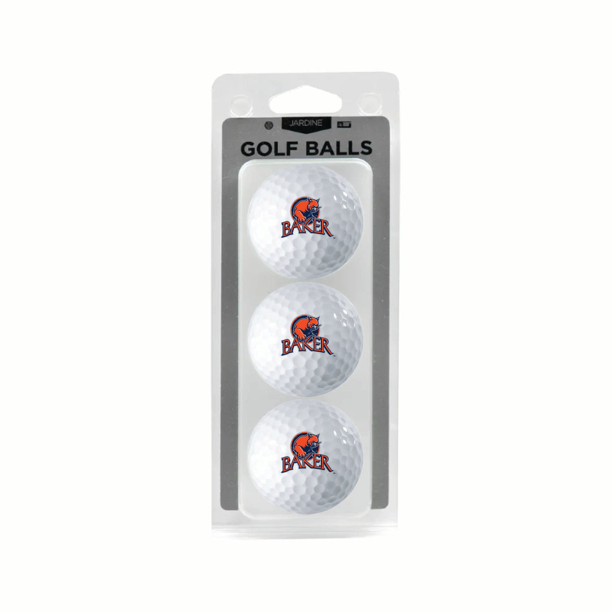 Baker Wildcats 3pk. Golf Balls