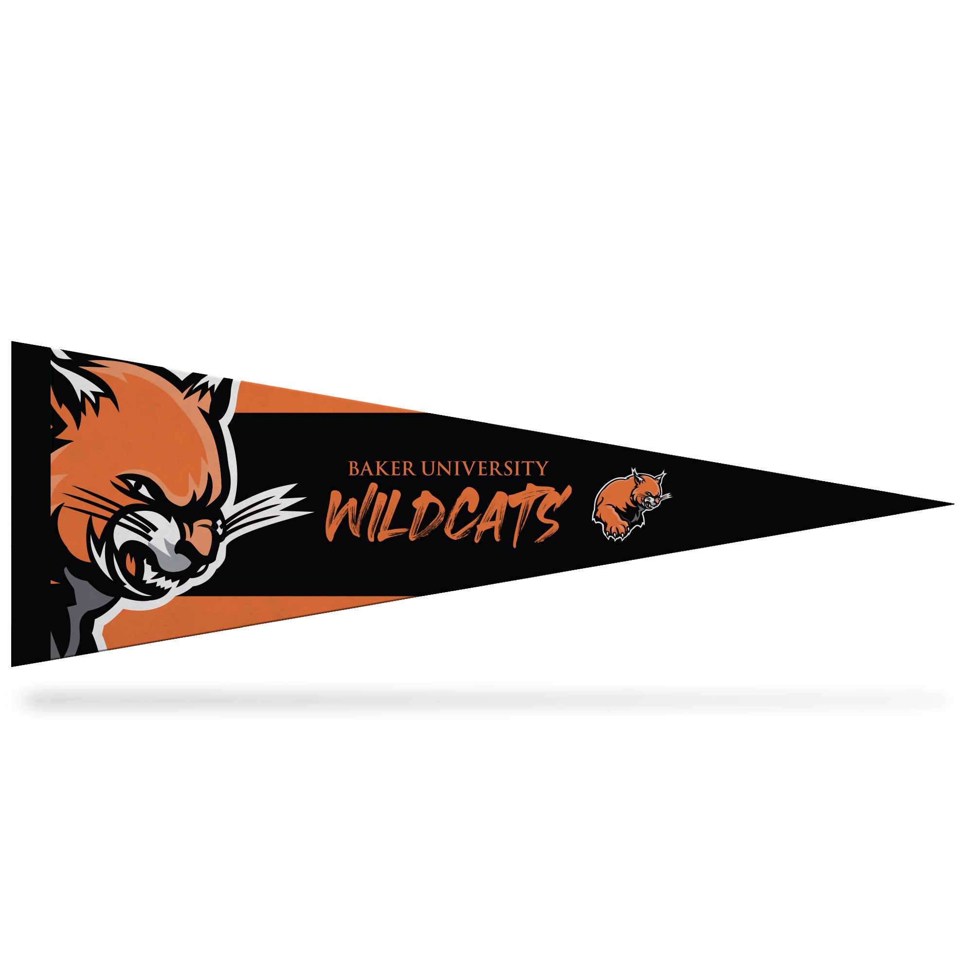 Baker University Wildcats 5"x15" Pennant