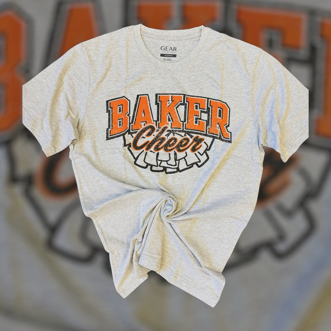 Baker Cheer Short Sleeve Soft Tee