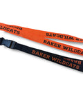 Baker Wildcats 3/4" Woven Lanyard