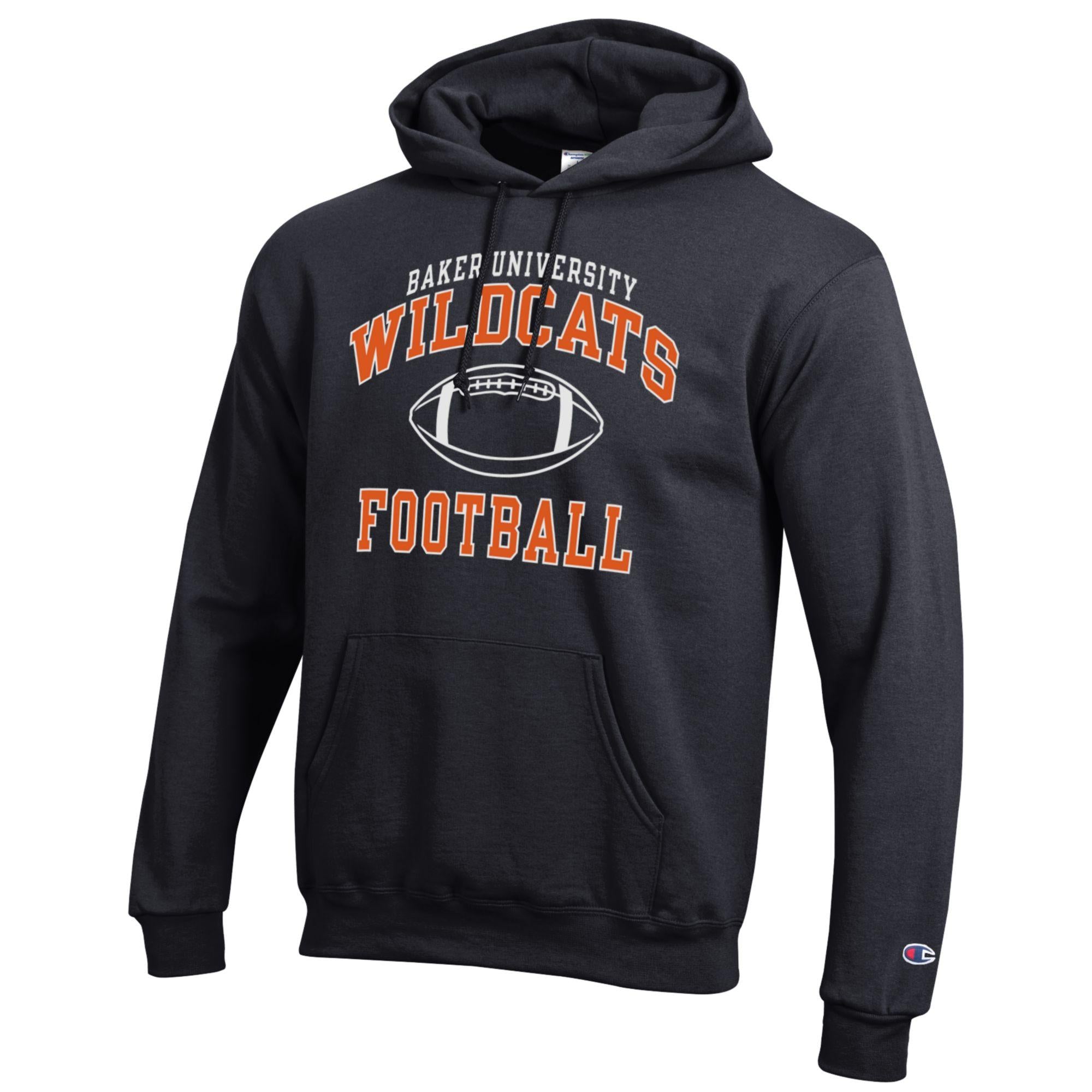 Baker Football Champion Powerblend Fleece Hood