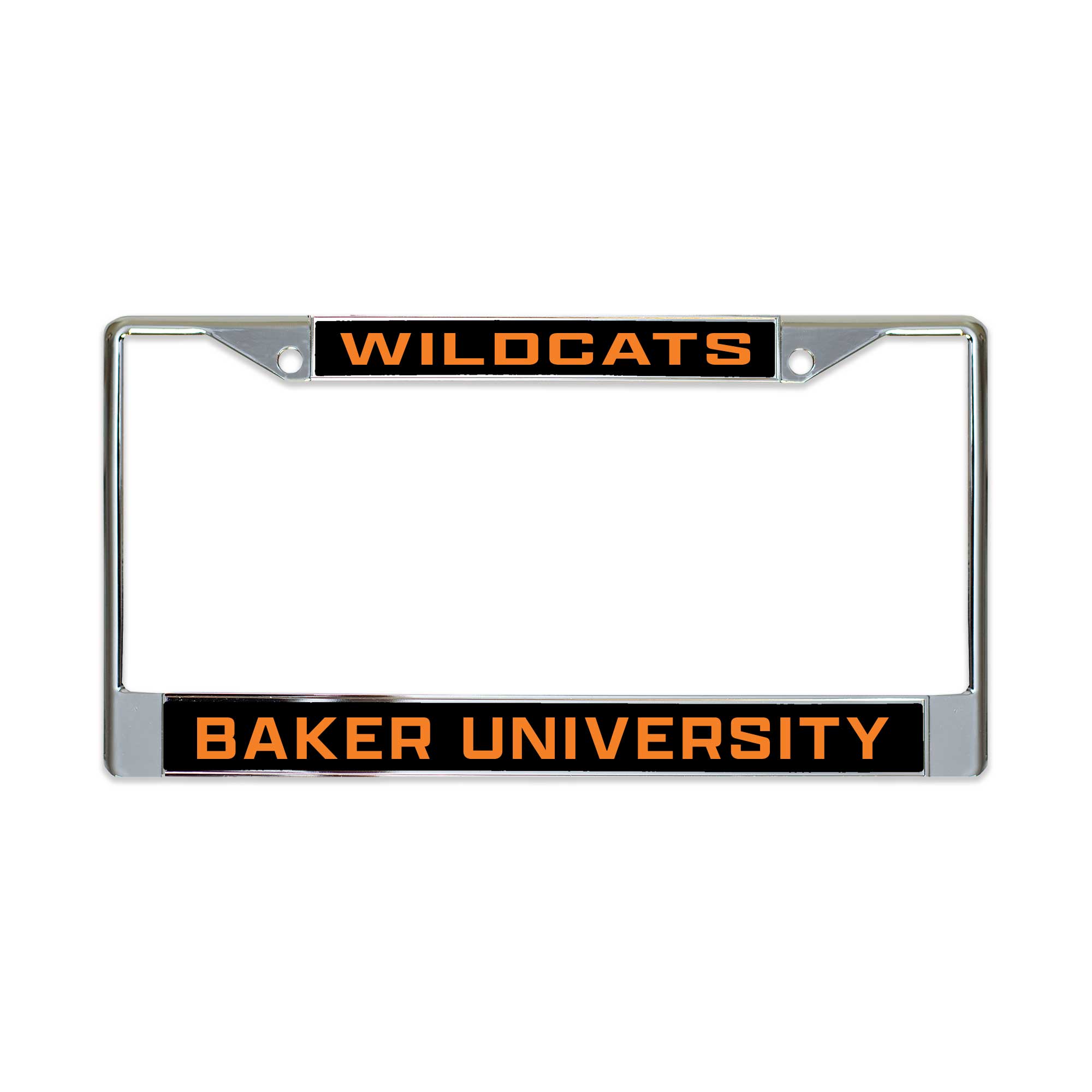 Baker Wildcats Acrylic License Plate Frame