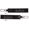 Baker Tonal Oversized Strap Keychain