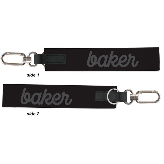 Baker Tonal Oversized Strap Keychain