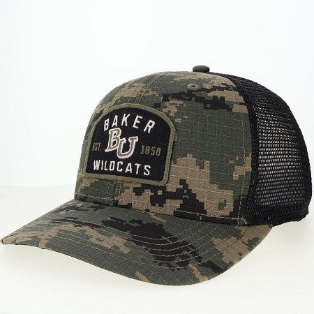 Baker Wildcats Mid-Pro Snapback Hat