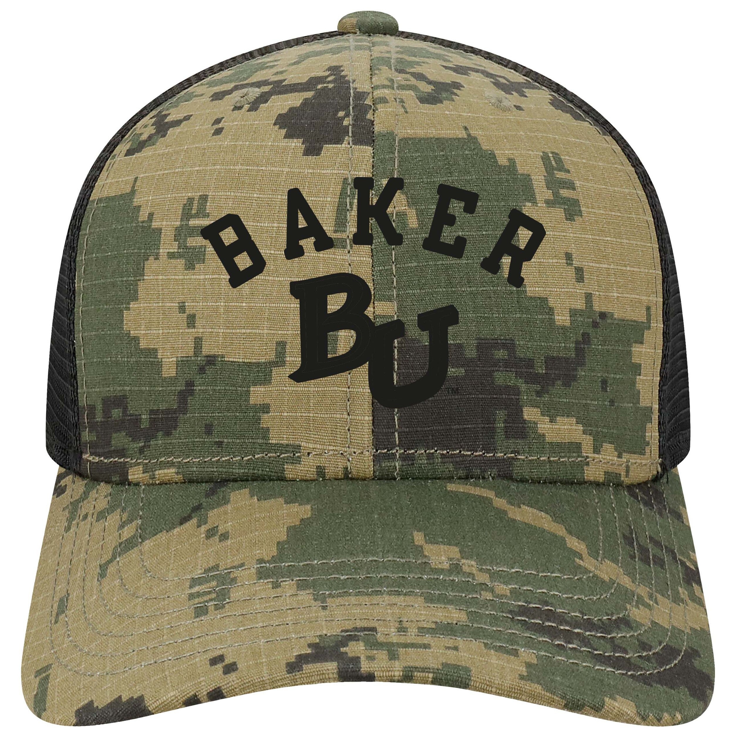Baker BU Mid-Pro Snapback Hat - Army Digi Camo Trucker