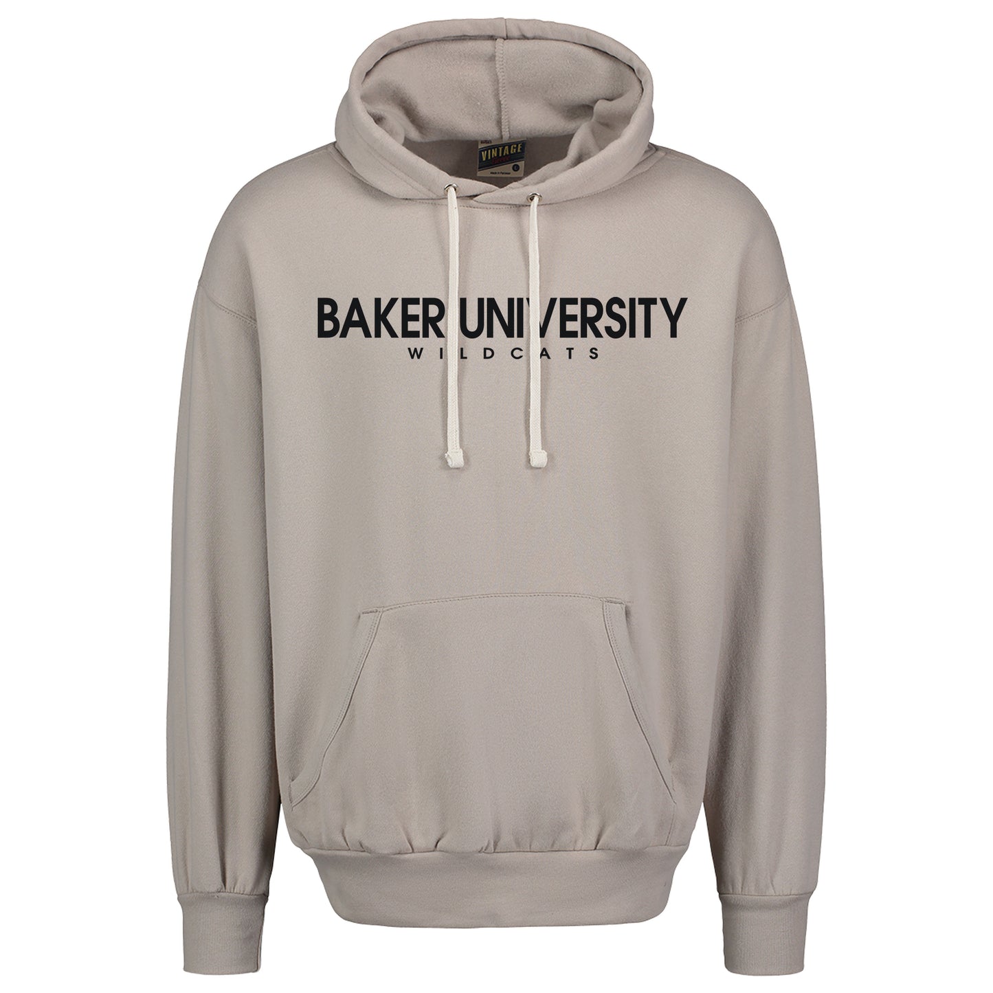 Baker University Vintage Fleece Hood