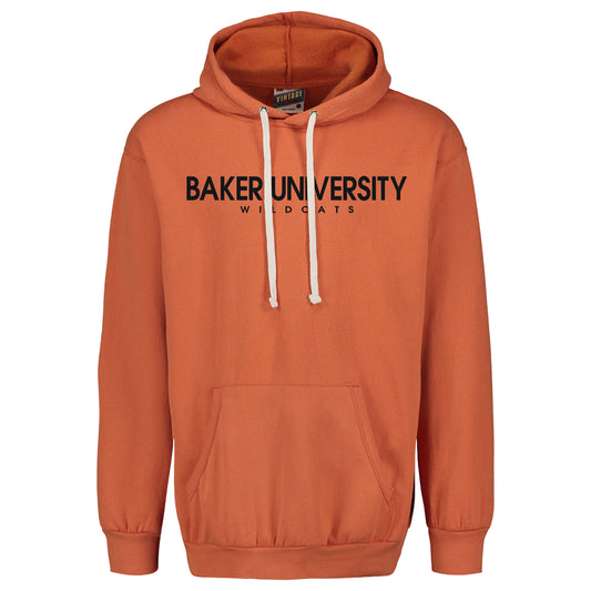 Baker University Vintage Fleece Hood