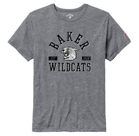 *Clearance!* Retro Baker Wildcats Victory Falls Tee