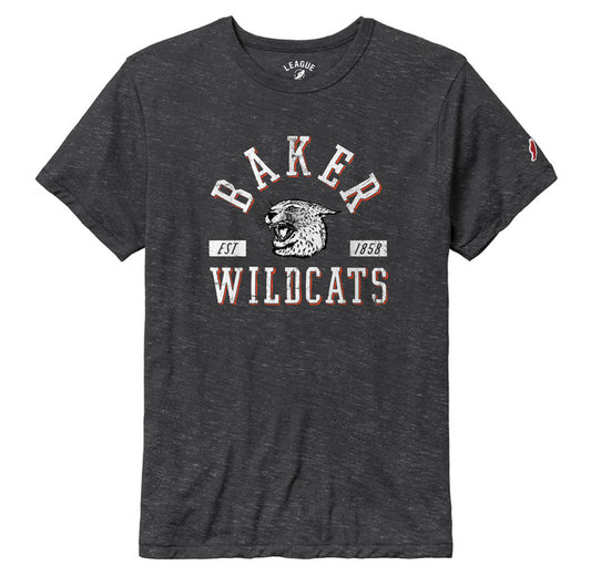 *Clearance!* Retro Baker Wildcats Victory Falls Tee