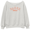 Baker Wildcats Tiffany Off-Shoulder Fleece