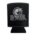 Faux Leather Coozie, Black