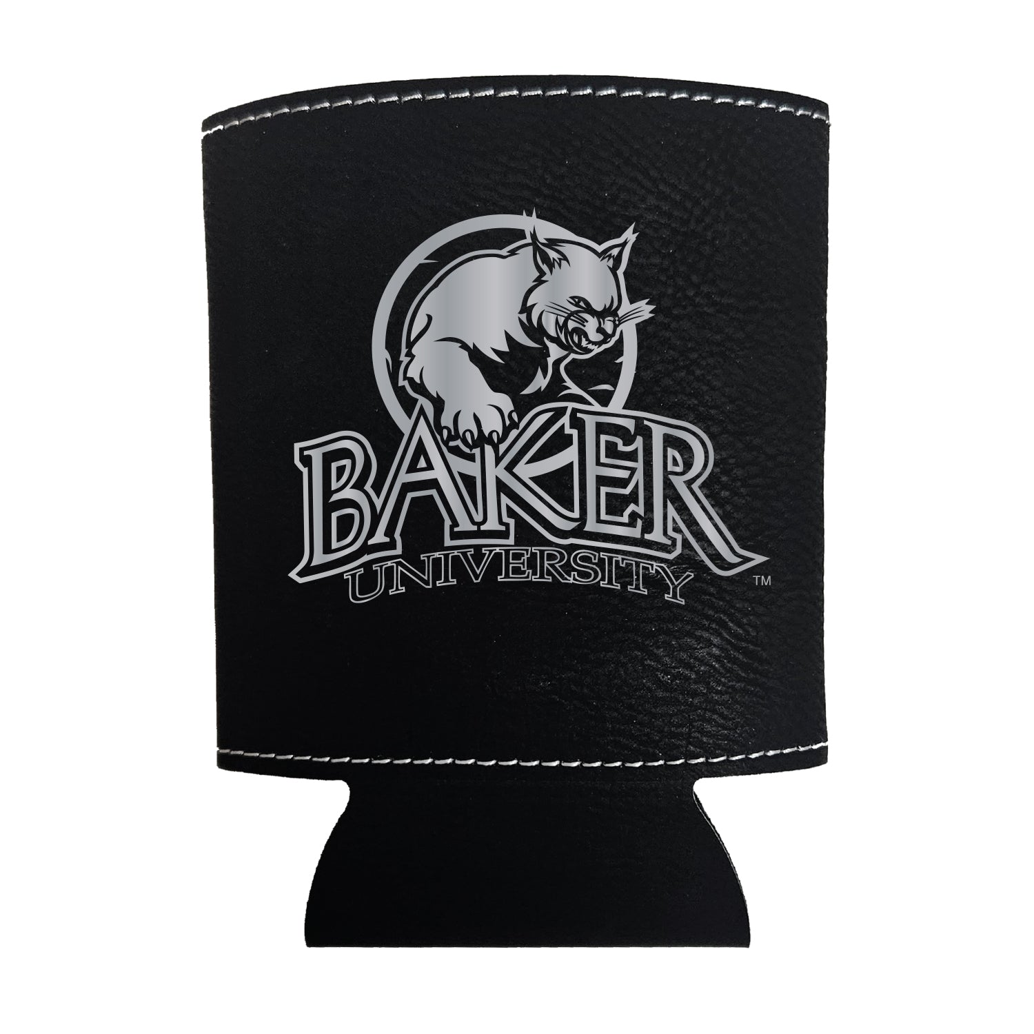 Faux Leather Coozie, Black