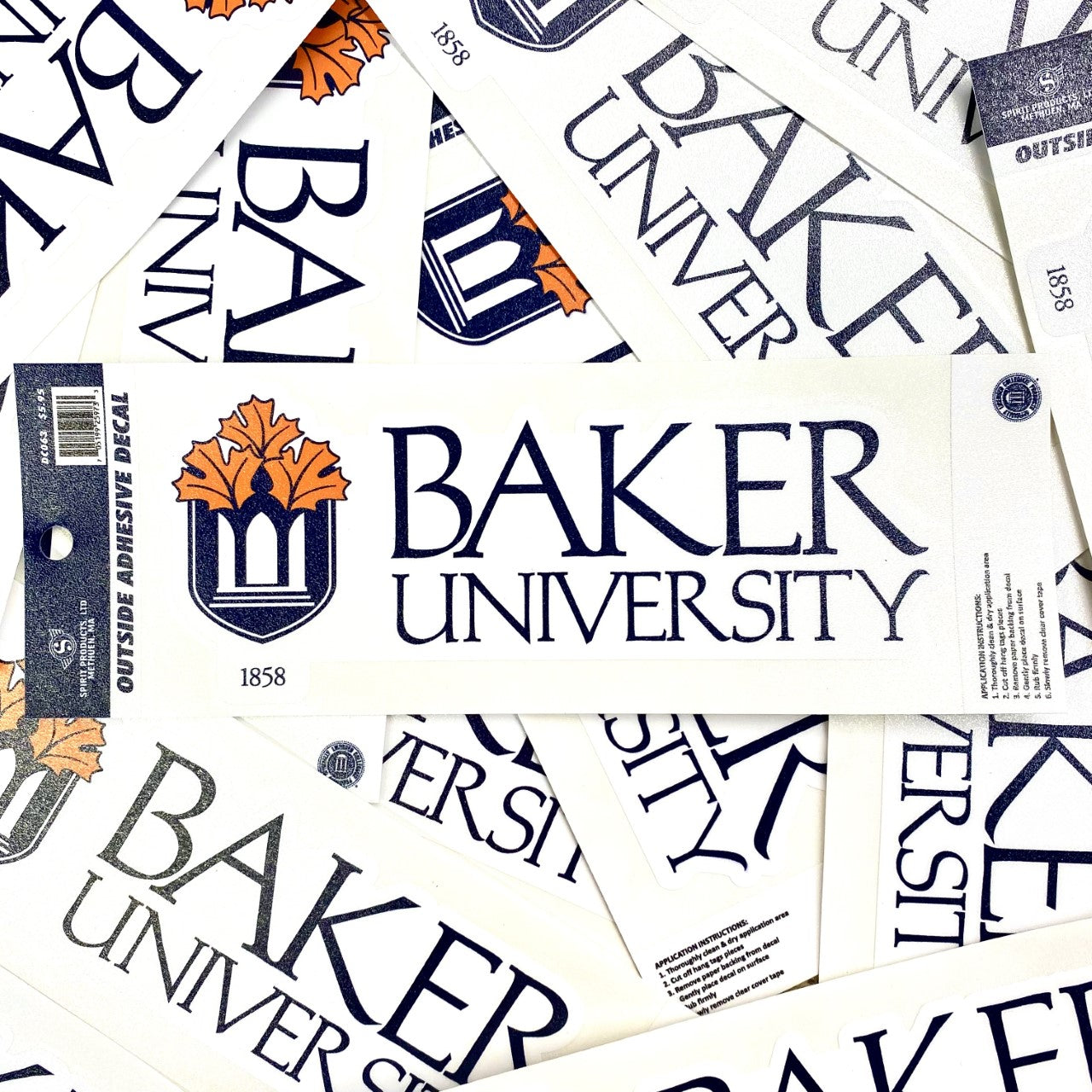 Baker University Academic Decal
