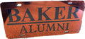 Alumni License Plate