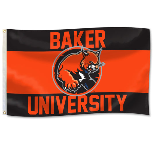 3'x5' DuraWave Flag - Baker University